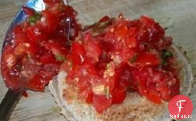 Bruschetta Súper Fácil