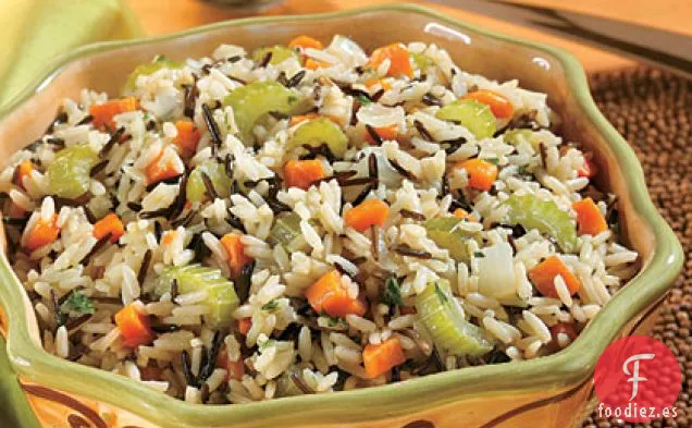 Pilaf de Arroz Blanco y Salvaje