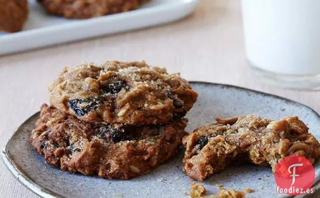 Galletas de Calabaza y Pasas con Especias