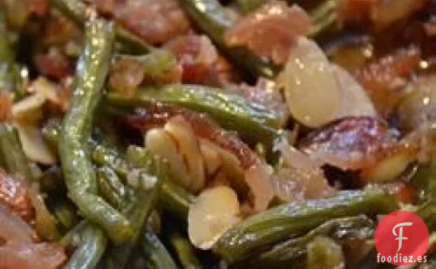 Judías verdes con Almendras