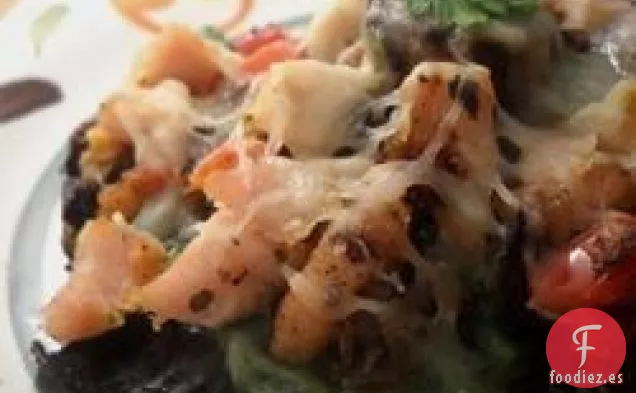 Pizza de Pavo Portobello