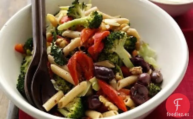 Ensalada De Pasta Con Brócoli Asado