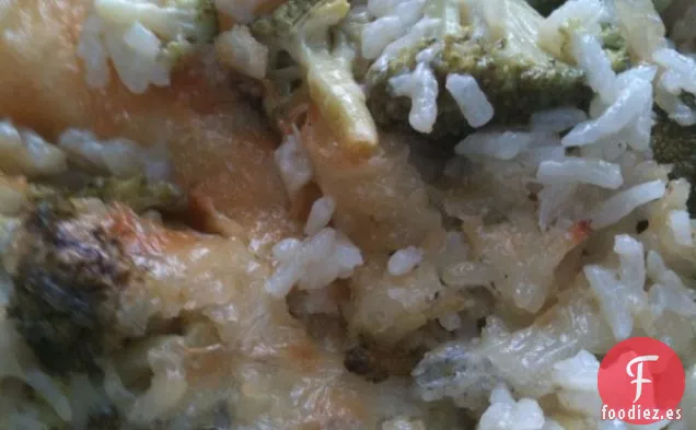 Brócoli, Arroz Y Queso Estoy En Una Cazuela