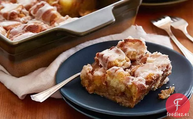 Budín de Pan de Rosquilla de Pastel