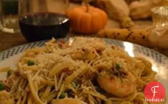 Increíble Linguine de Langostino y Camarones