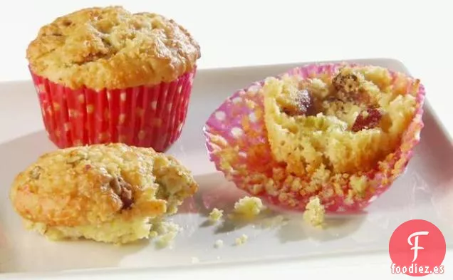 Muffins de Maíz con Tocino y Cebolleta