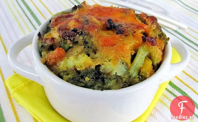 Brócoli Y Coliflor Gratinados