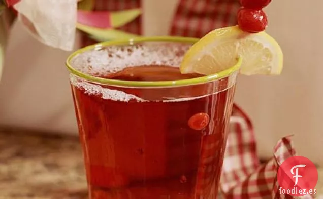 Spritzer de Arándano y Frambuesa