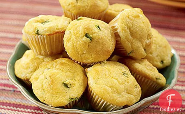 Mini Muffins de Queso Picante