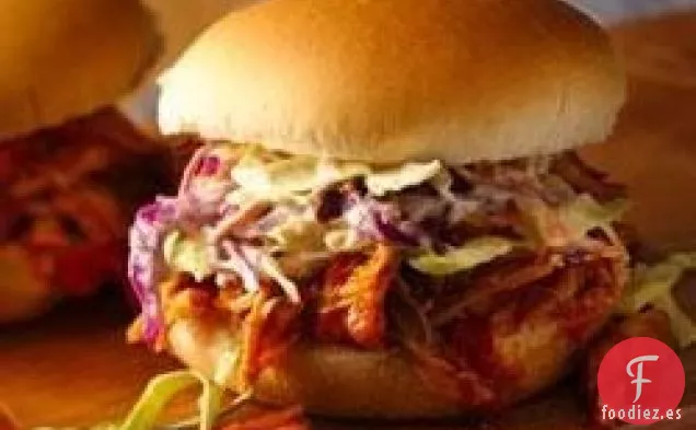 Sándwiches de Pollo Desmenuzados