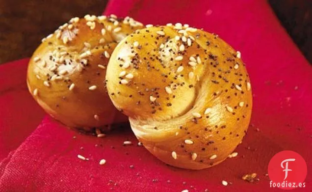 Nudos de Pan de Dos Semillas