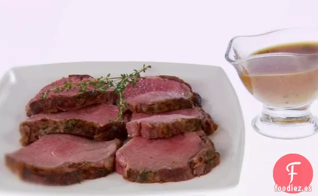 Costilla de Primera Calidad Asada con Tomillo y Marsala