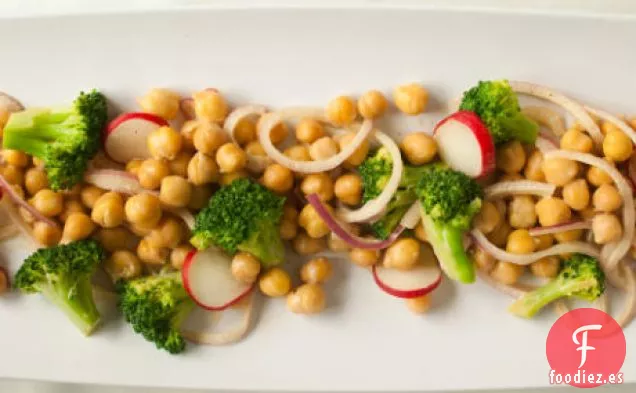 Ensalada De Garbanzos Y Brócoli