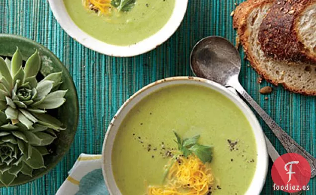 Sopa de Brócoli y Queso
