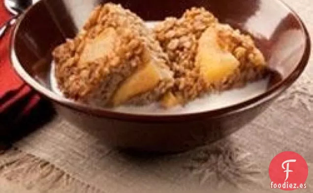 Avena Horneada con Manzana Dulce y Canela