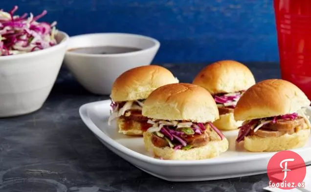 Sliders de Cerdo Agridulces