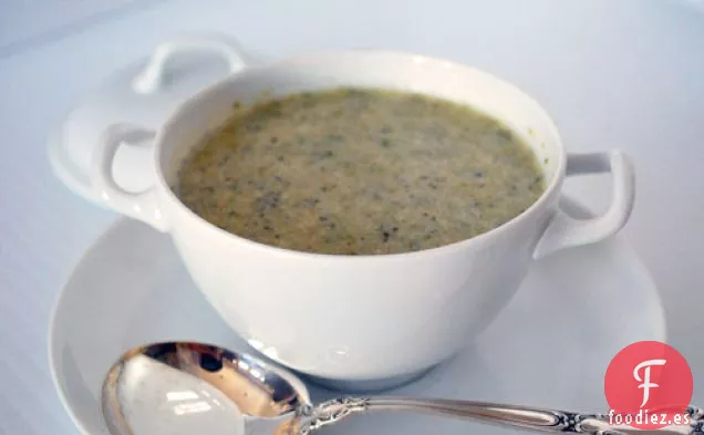 Sopa de Brócoli con Queso