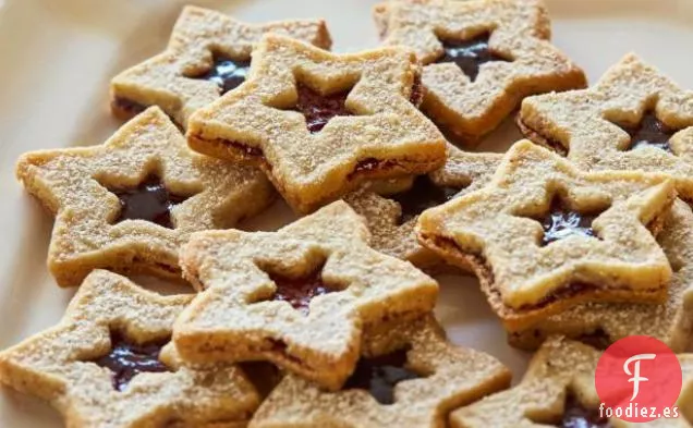 Galletas de Sandwich Linzer Star