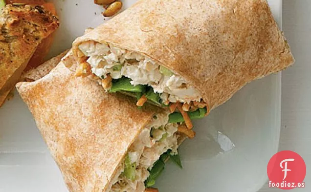 Envolturas de Ensalada de Pollo Asiático