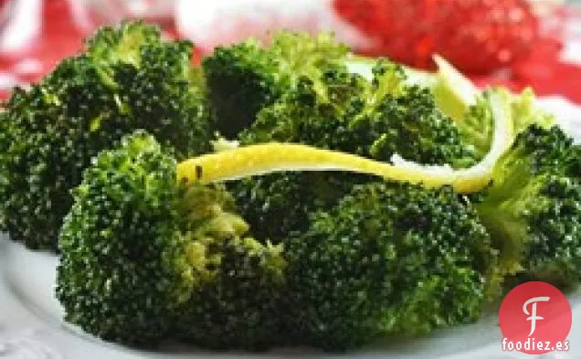 Brócoli con Salsa de Mantequilla de Limón