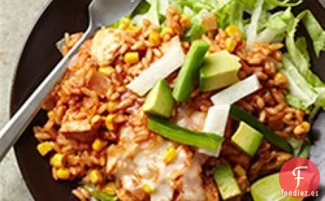 Arroz con Pollo y Chile Picante