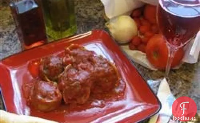 Conchas y Albóndigas Rellenas Italianas Fáciles
