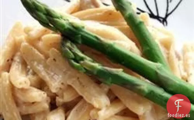 Pasta con Crema de Limón y Pollo
