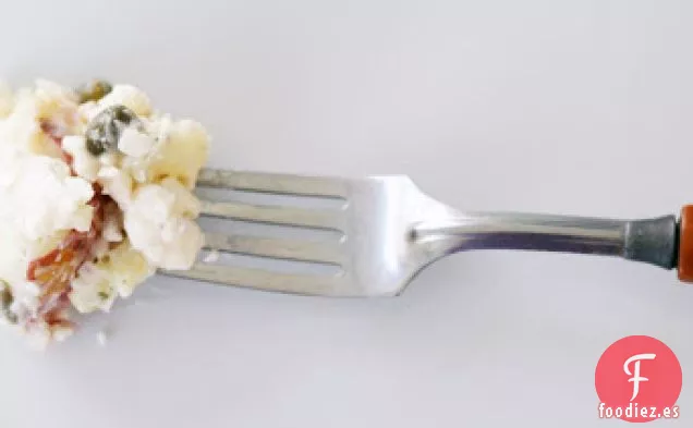 Ensalada de Patata Feta con alcaparras