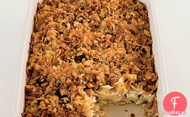 Kugel de Fideos Dulces con Cerezas Secas - Judía Recetas