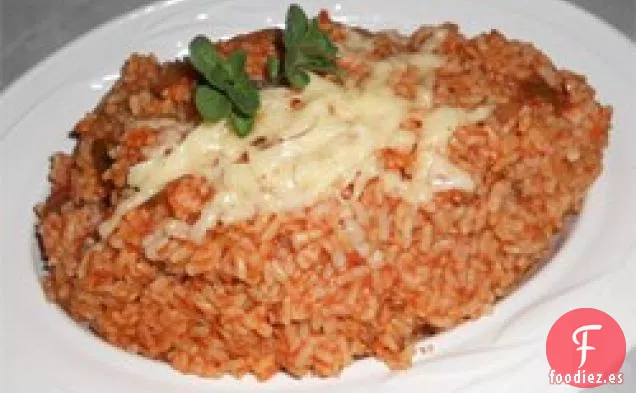 Pilaf de Arroz Mexicano