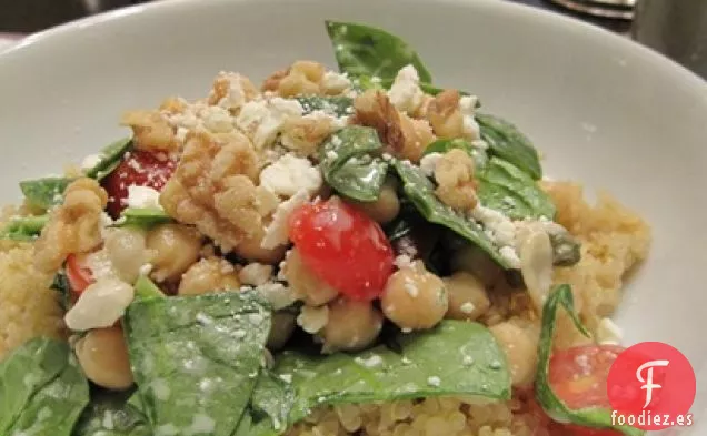 Ensalada de Garbanzos con Alcaparras de Limón