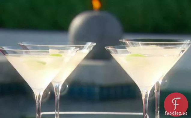 Martini de Jengibre, Limón y Lima