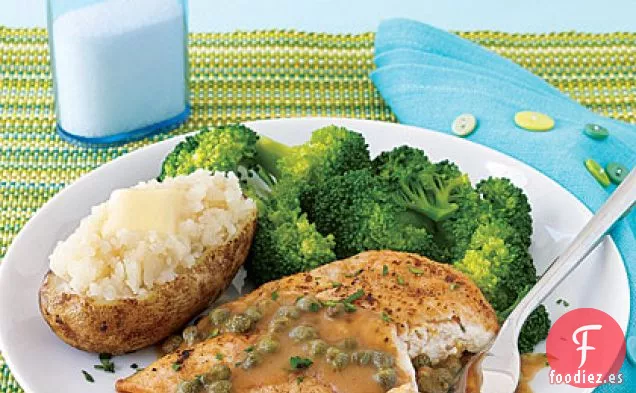 Pollo con Limón y Alcaparras