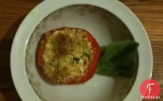 Tomates Rellenos con Queso de Cabra