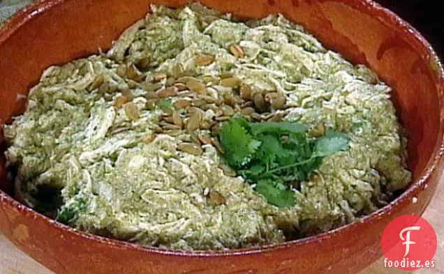 Pollo en Salsa de Chile Verde