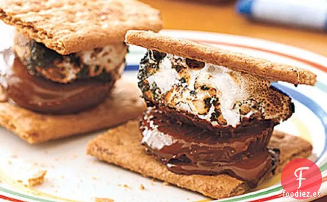 S'mores de Mantequilla de Maní