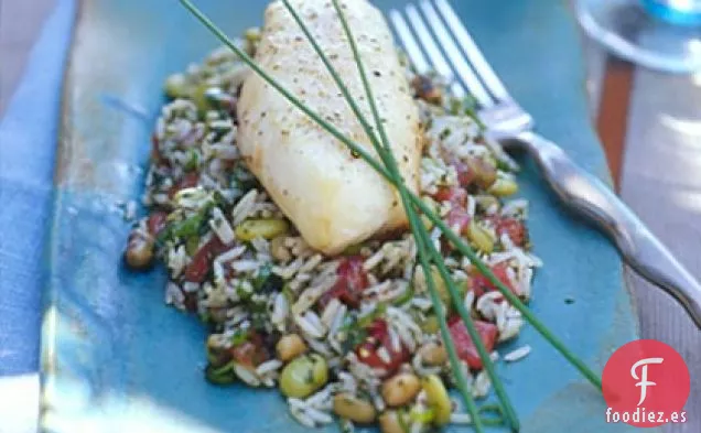 Cabeza de oveja al horno en Hoppin ' John