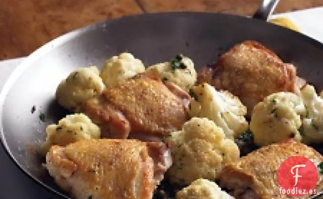Pollo Con Coliflor Y Perejil