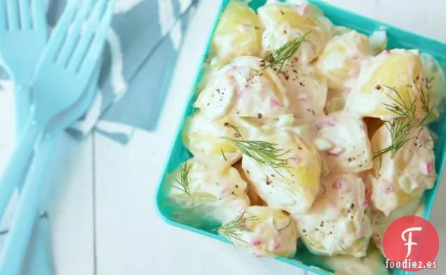 Ensalada Cremosa de Patatas Dijon-Eneldo