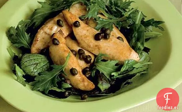 Pollo al Limón y Alcaparras