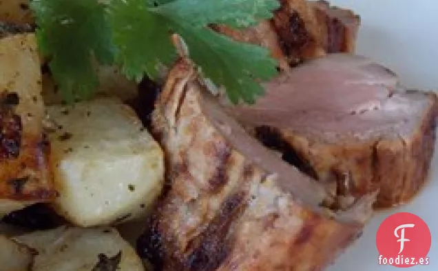 Lomo de Cerdo Glaseado de Naranja