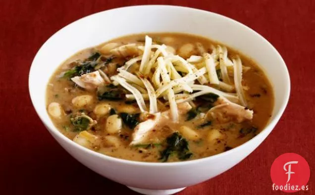 Chile Blanco de Melissa d'Arabian con Ajo Asado Rápido