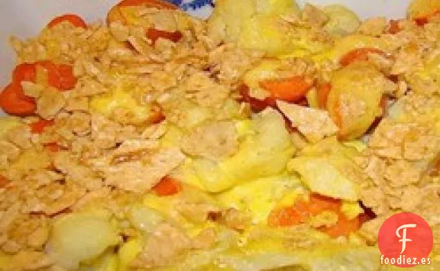 Cazuela de Coliflor y Zanahoria