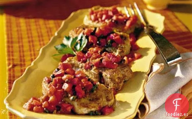 Chuletas de Cerdo Toscanas