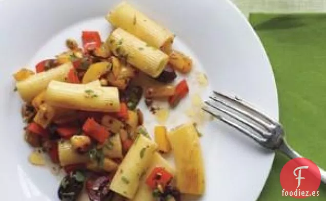 Receta de Peperonata de Rigatoni