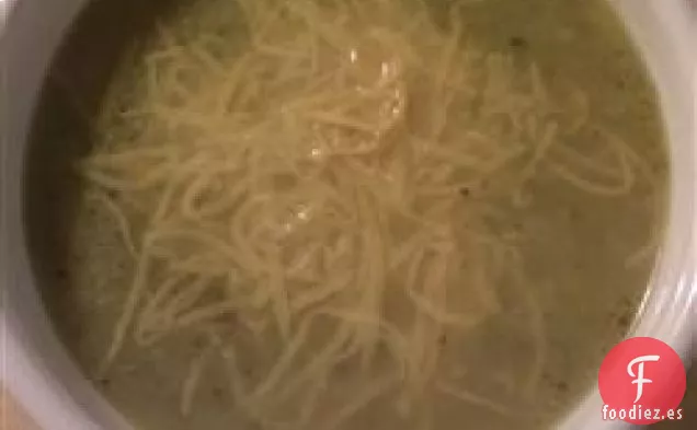 Sopa de Brócoli Baja en Carbohidratos
