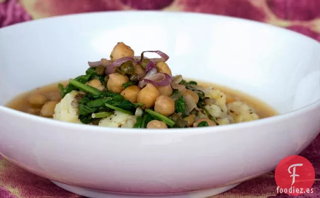 Picatta de Garbanzos