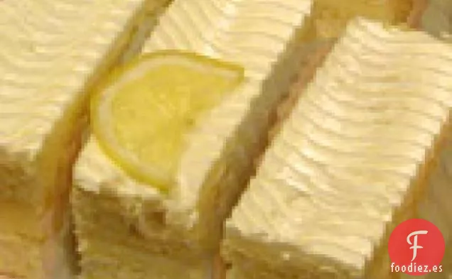 Pastel de Hoja de Capa de Limón