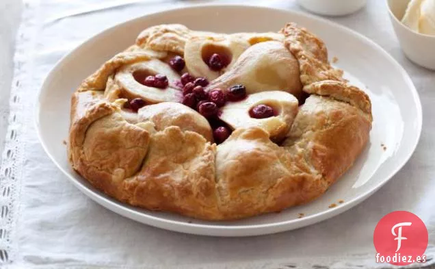 Crostata de Pera y Arándanos