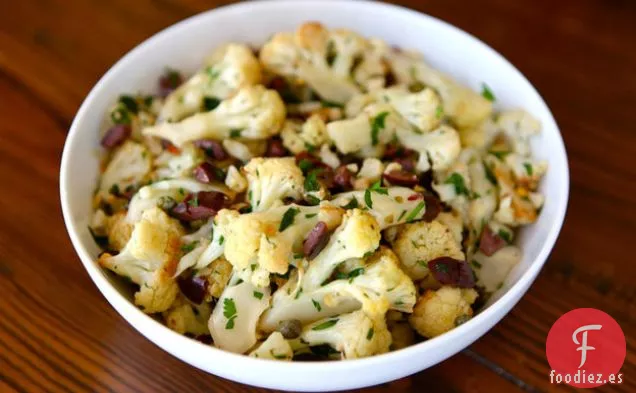 Ensalada Italiana de Coliflor Asada
